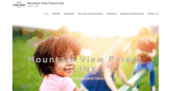 Desktop Screenshot of mountainviewparentlink.org