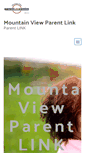 Mobile Screenshot of mountainviewparentlink.org